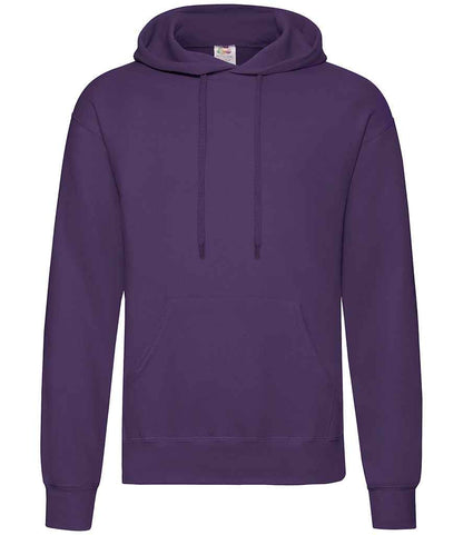 Fruit of the Loom SS14 Purple Front -  Ready to be Embroidered and Printed by Custard Workwear - Cheap Personalised and Customised Workwear in Nottinghamshire, Derbyshire and Leicestershire