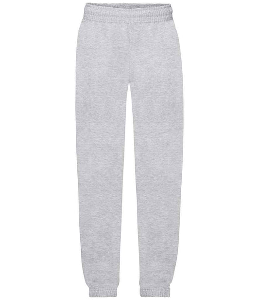 Fruit of the Loom SS15B Heather Grey Front -  Ready to be Printed by Custard Workwear - Cheap Personalised and Customised Workwear in Nottinghamshire, Derbyshire and Leicestershire