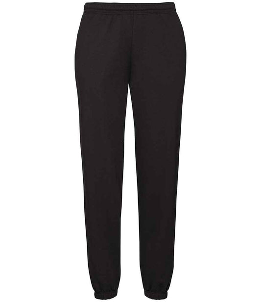Fruit of the Loom SS15 Black Front -  Ready to be Printed by Custard Workwear - Cheap Personalised and Customised Workwear in Nottinghamshire, Derbyshire and Leicestershire