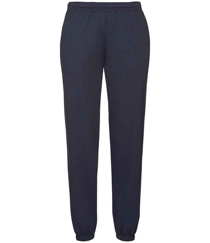 Fruit of the Loom SS15 Deep Navy Front -  Ready to be Printed by Custard Workwear - Cheap Personalised and Customised Workwear in Nottinghamshire, Derbyshire and Leicestershire