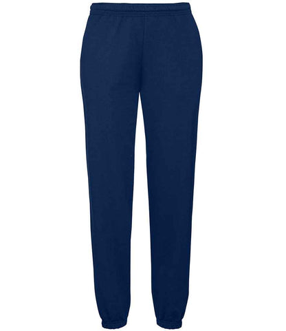 Fruit of the Loom SS15 Navy Front -  Ready to be Printed by Custard Workwear - Cheap Personalised and Customised Workwear in Nottinghamshire, Derbyshire and Leicestershire
