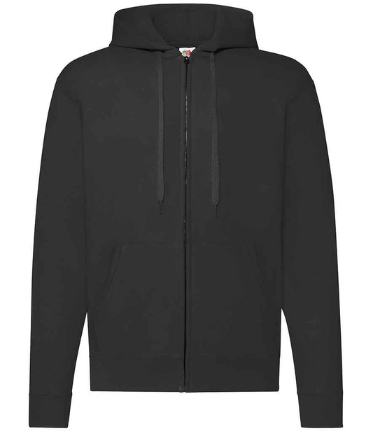 Fruit of the Loom SS16 Black Front -  Ready to be Embroidered and Printed by Custard Workwear - Cheap Personalised and Customised Workwear in Nottinghamshire, Derbyshire and Leicestershire