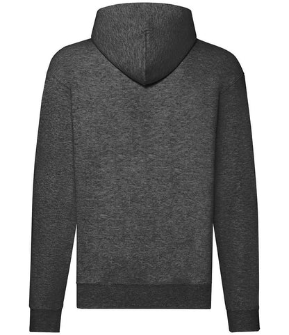 Fruit of the Loom SS16 Dark Heather Back -  Ready to be Embroidered and Printed by Custard Workwear - Cheap Personalised and Customised Workwear in Nottinghamshire, Derbyshire and Leicestershire