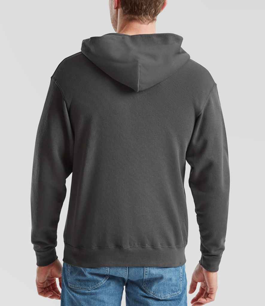 Fruit of the Loom SS16 Light Graphite Model -  Ready to be Embroidered and Printed by Custard Workwear - Cheap Personalised and Customised Workwear in Nottinghamshire, Derbyshire and Leicestershire