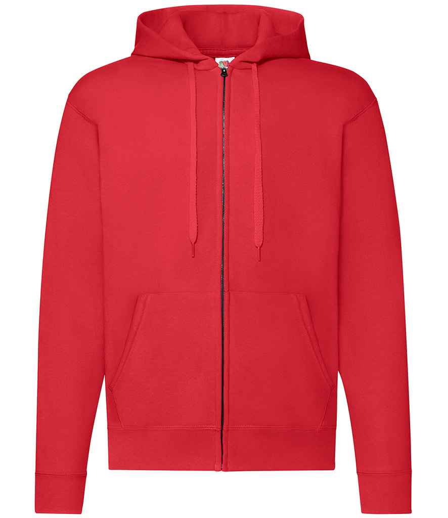Fruit of the Loom SS16 Red Front -  Ready to be Embroidered and Printed by Custard Workwear - Cheap Personalised and Customised Workwear in Nottinghamshire, Derbyshire and Leicestershire