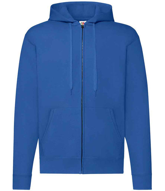 Fruit of the Loom SS16 Royal Blue Front -  Ready to be Embroidered and Printed by Custard Workwear - Cheap Personalised and Customised Workwear in Nottinghamshire, Derbyshire and Leicestershire