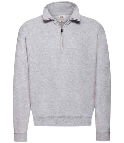 Fruit of the Loom SS17 Heather Grey Front -  Ready to be Embroidered and Printed by Custard Workwear - Cheap Personalised and Customised Workwear in Nottinghamshire, Derbyshire and Leicestershire