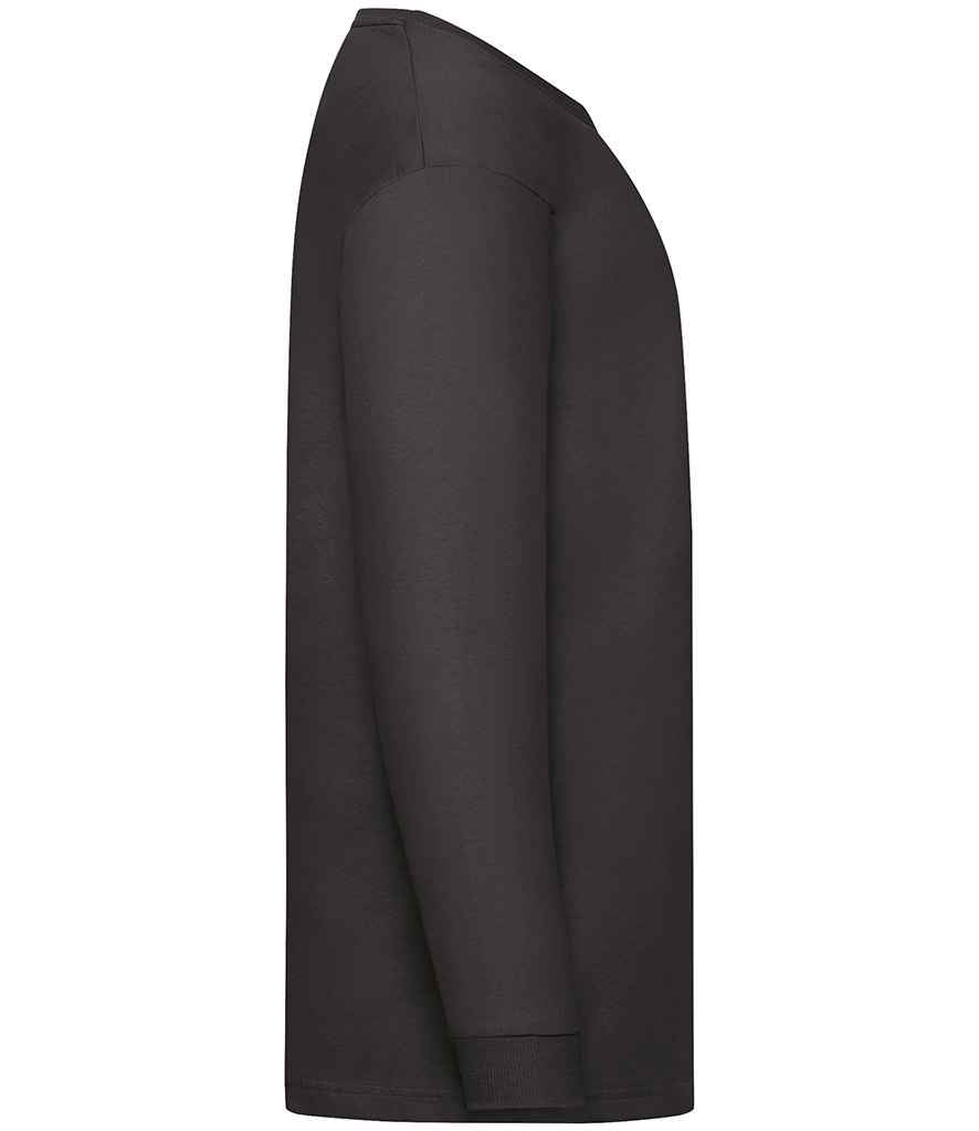Fruit of the Loom SS21B Black Right -  Ready to be Printed by Custard Workwear - Cheap Personalised and Customised Workwear in Nottinghamshire, Derbyshire and Leicestershire