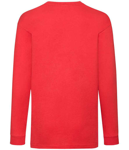 Fruit of the Loom SS21B Red Back -  Ready to be Printed by Custard Workwear - Cheap Personalised and Customised Workwear in Nottinghamshire, Derbyshire and Leicestershire
