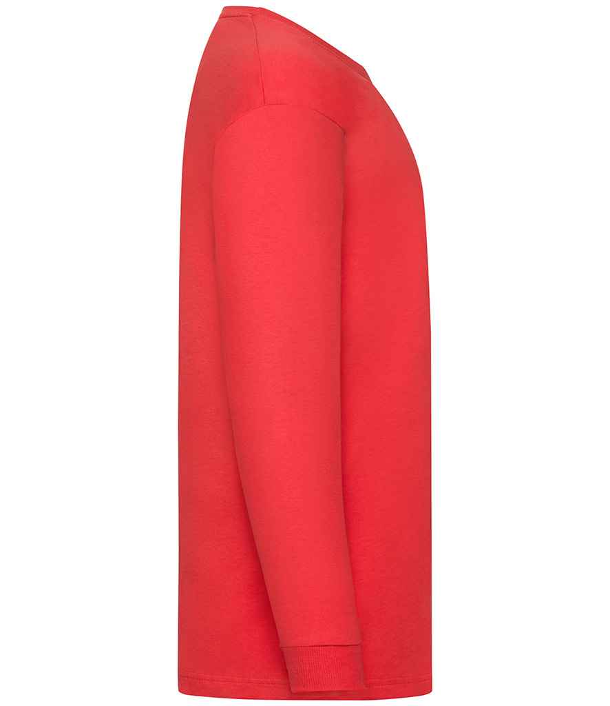 Fruit of the Loom SS21B Red Right -  Ready to be Printed by Custard Workwear - Cheap Personalised and Customised Workwear in Nottinghamshire, Derbyshire and Leicestershire