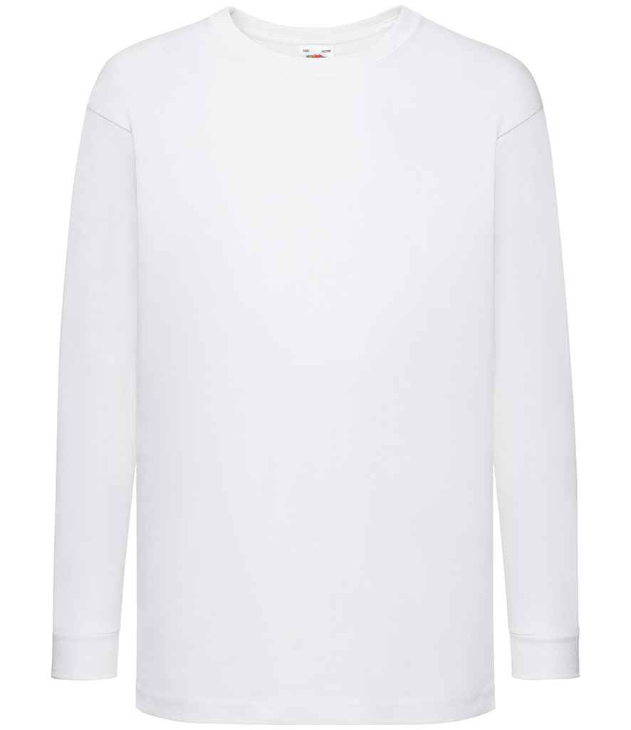 Fruit of the Loom SS21B White Front -  Ready to be Printed by Custard Workwear - Cheap Personalised and Customised Workwear in Nottinghamshire, Derbyshire and Leicestershire