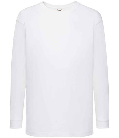Fruit of the Loom SS21B White Front -  Ready to be Printed by Custard Workwear - Cheap Personalised and Customised Workwear in Nottinghamshire, Derbyshire and Leicestershire