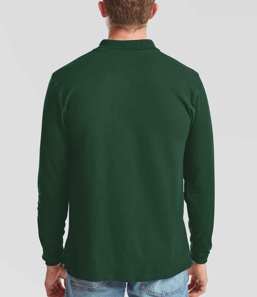 Fruit of the Loom SS24 Forest Green Model -  Ready to be Embroidered and Printed by Custard Workwear - Cheap Personalised and Customised Workwear in Nottinghamshire, Derbyshire and Leicestershire