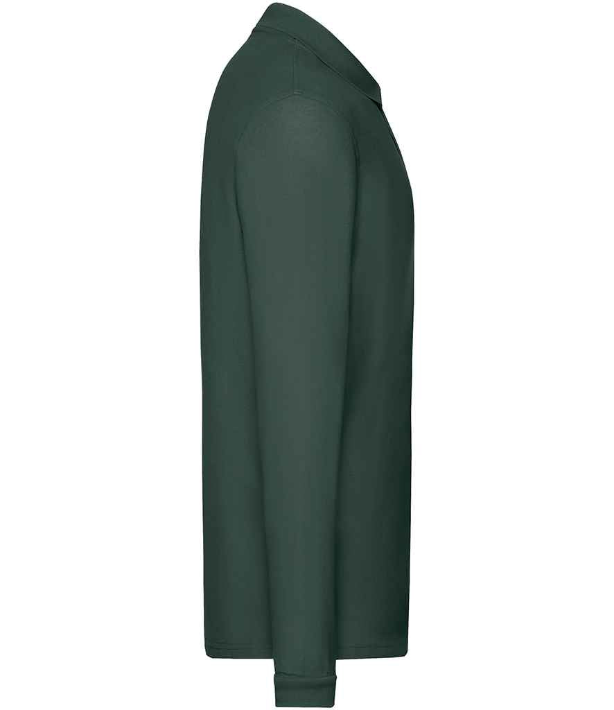 Fruit of the Loom SS24 Forest Green Right -  Ready to be Embroidered and Printed by Custard Workwear - Cheap Personalised and Customised Workwear in Nottinghamshire, Derbyshire and Leicestershire