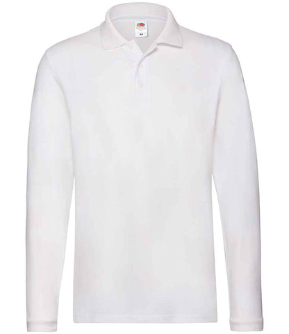 Fruit of the Loom SS24 White Front -  Ready to be Embroidered and Printed by Custard Workwear - Cheap Personalised and Customised Workwear in Nottinghamshire, Derbyshire and Leicestershire