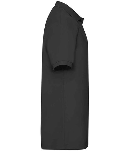 Fruit of the Loom SS27 Black Right -  Ready to be Embroidered and Printed by Custard Workwear - Cheap Personalised and Customised Workwear in Nottinghamshire, Derbyshire and Leicestershire