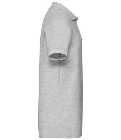 Fruit of the Loom SS27 Heather Grey Right -  Ready to be Embroidered and Printed by Custard Workwear - Cheap Personalised and Customised Workwear in Nottinghamshire, Derbyshire and Leicestershire