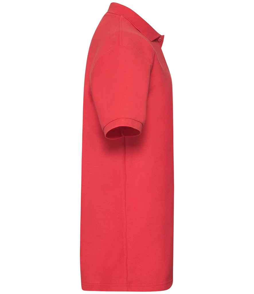 Fruit of the Loom SS27 Red Right -  Ready to be Embroidered and Printed by Custard Workwear - Cheap Personalised and Customised Workwear in Nottinghamshire, Derbyshire and Leicestershire