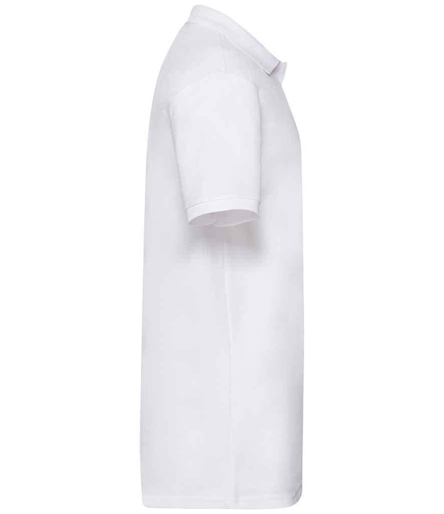 Fruit of the Loom SS27 White Right -  Ready to be Embroidered and Printed by Custard Workwear - Cheap Personalised and Customised Workwear in Nottinghamshire, Derbyshire and Leicestershire