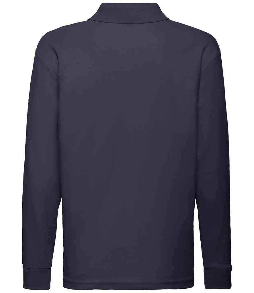 Fruit of the Loom SS45B Deep Navy Back -  Ready to be Embroidered and Printed by Custard Workwear - Cheap Personalised and Customised Workwear in Nottinghamshire, Derbyshire and Leicestershire