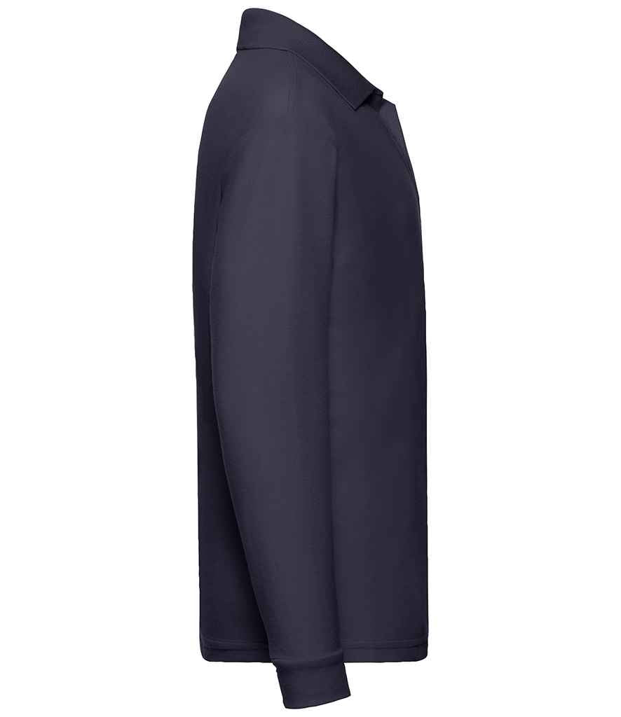 Fruit of the Loom SS45B Deep Navy Right -  Ready to be Embroidered and Printed by Custard Workwear - Cheap Personalised and Customised Workwear in Nottinghamshire, Derbyshire and Leicestershire
