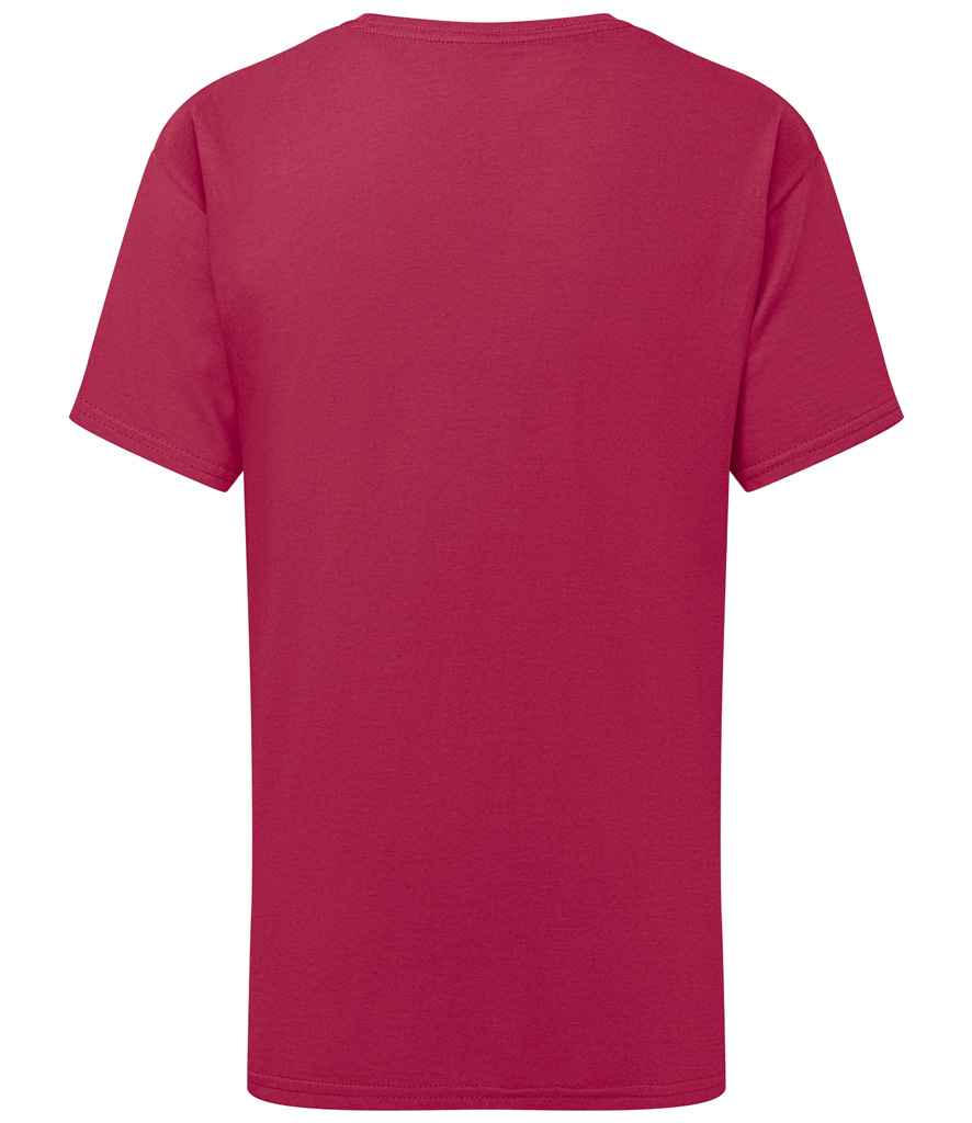 Fruit of the Loom SS620B Cranberry Back -  Ready to be Embroidered and Printed by Custard Workwear - Cheap Personalised and Customised Workwear in Nottinghamshire, Derbyshire and Leicestershire