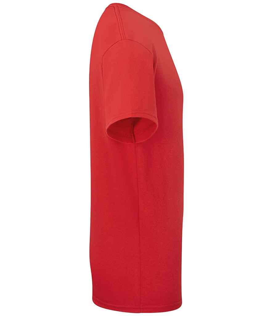 Fruit of the Loom SS620B Red Left -  Ready to be Embroidered and Printed by Custard Workwear - Cheap Personalised and Customised Workwear in Nottinghamshire, Derbyshire and Leicestershire