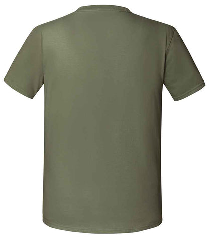 Fruit of the Loom SS620 Classic Olive Back -  Ready to be Embroidered and Printed by Custard Workwear - Cheap Personalised and Customised Workwear in Nottinghamshire, Derbyshire and Leicestershire