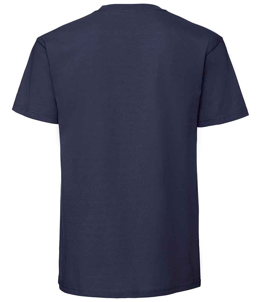 Fruit of the Loom SS620 Navy Back -  Ready to be Embroidered and Printed by Custard Workwear - Cheap Personalised and Customised Workwear in Nottinghamshire, Derbyshire and Leicestershire