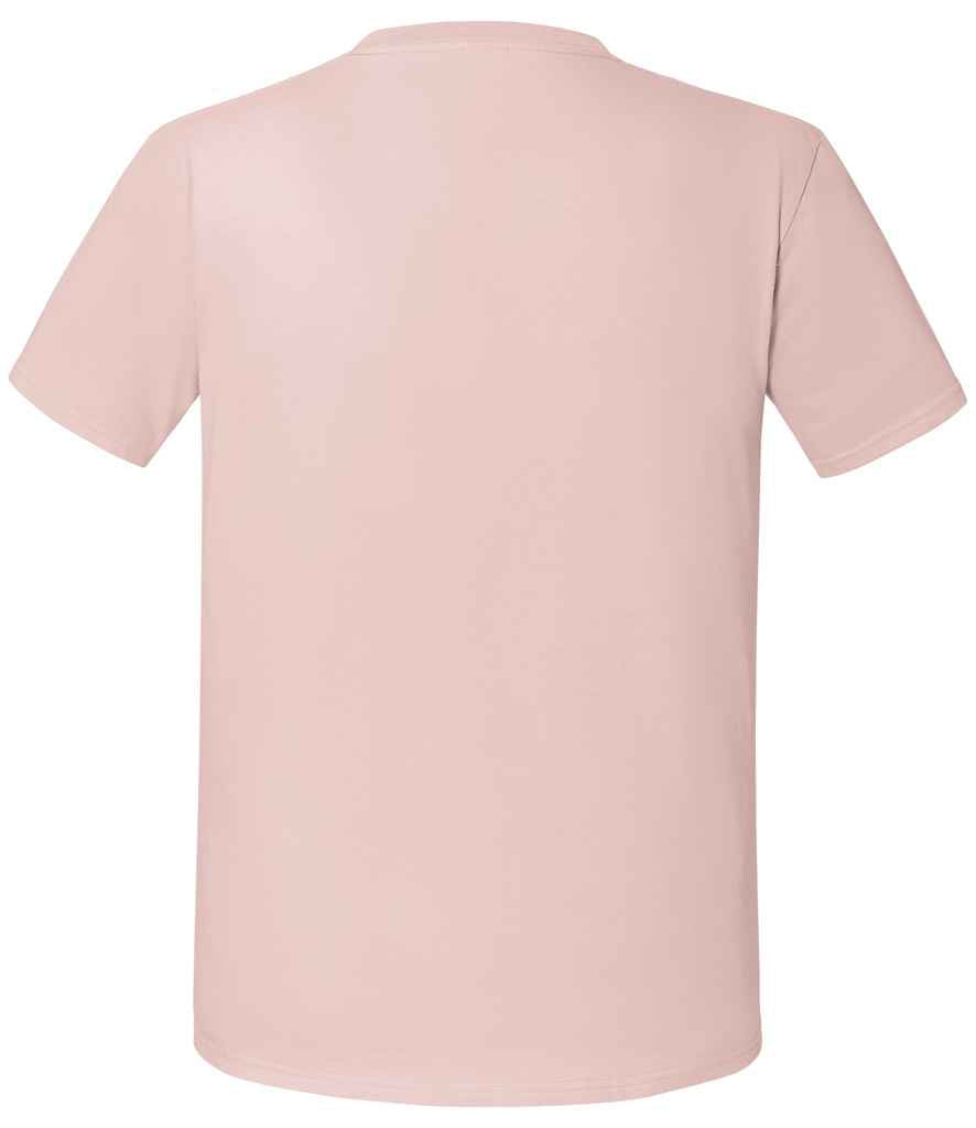Fruit of the Loom SS620 Powder Rose Back -  Ready to be Embroidered and Printed by Custard Workwear - Cheap Personalised and Customised Workwear in Nottinghamshire, Derbyshire and Leicestershire
