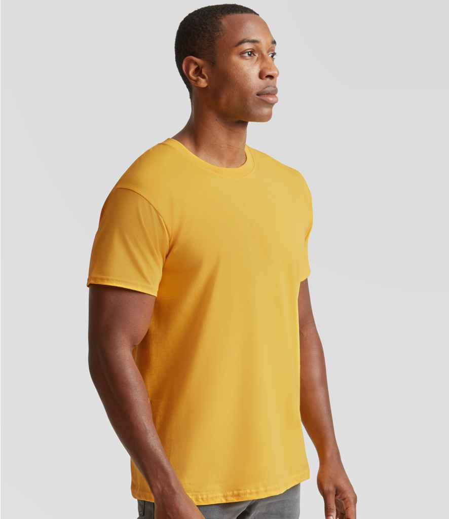 Fruit of the Loom SS620 Sunflower Model -  Ready to be Embroidered and Printed by Custard Workwear - Cheap Personalised and Customised Workwear in Nottinghamshire, Derbyshire and Leicestershire
