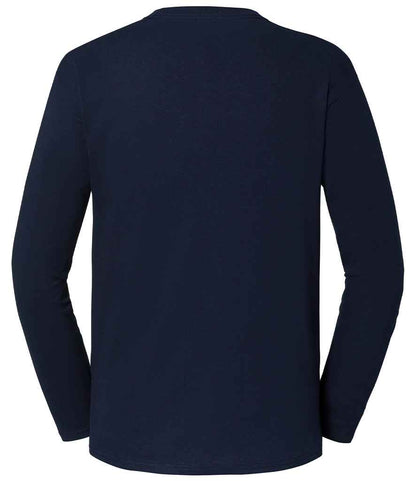 Fruit of the Loom SS624 Deep Navy Back -  Ready to be Embroidered and Printed by Custard Workwear - Cheap Personalised and Customised Workwear in Nottinghamshire, Derbyshire and Leicestershire