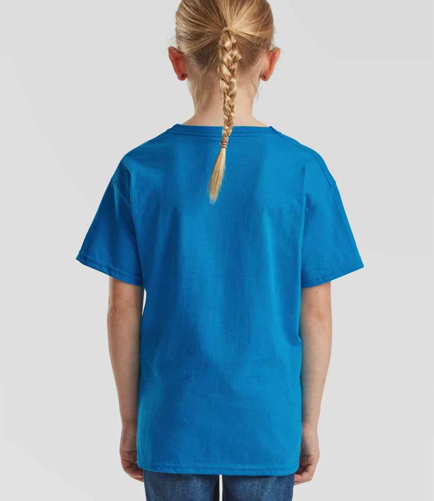 Fruit of the Loom SS6B Azure Model -  Ready to be Printed by Custard Workwear - Cheap Personalised and Customised Workwear in Nottinghamshire, Derbyshire and Leicestershire