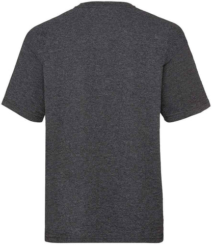 Fruit of the Loom SS6B Dark Heather Back -  Ready to be Printed by Custard Workwear - Cheap Personalised and Customised Workwear in Nottinghamshire, Derbyshire and Leicestershire