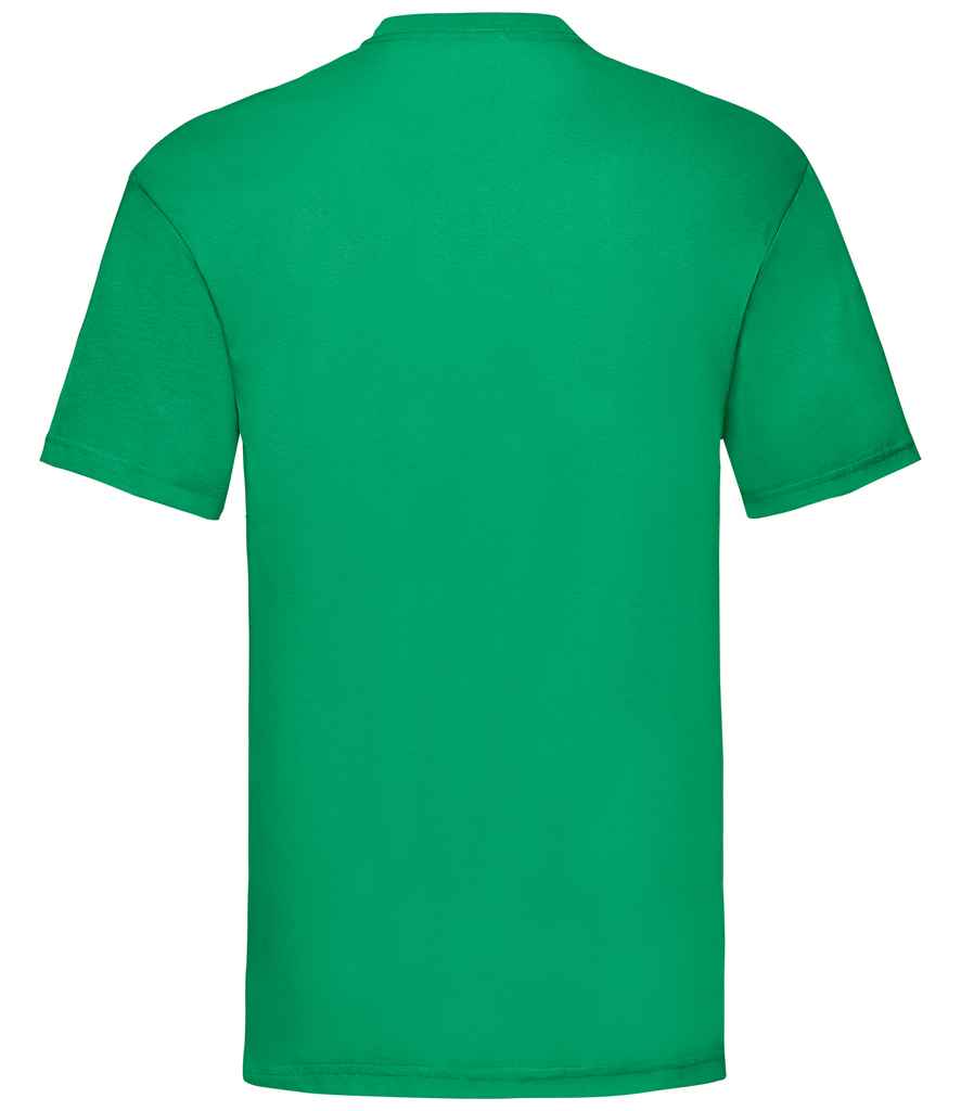 Fruit of the Loom SS6 Kelly Green Back -  Ready to be Printed by Custard Workwear - Cheap Personalised and Customised Workwear in Nottinghamshire, Derbyshire and Leicestershire