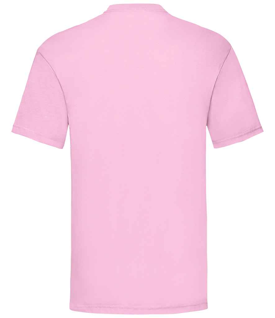 Fruit of the Loom SS6 Light Pink Back -  Ready to be Printed by Custard Workwear - Cheap Personalised and Customised Workwear in Nottinghamshire, Derbyshire and Leicestershire