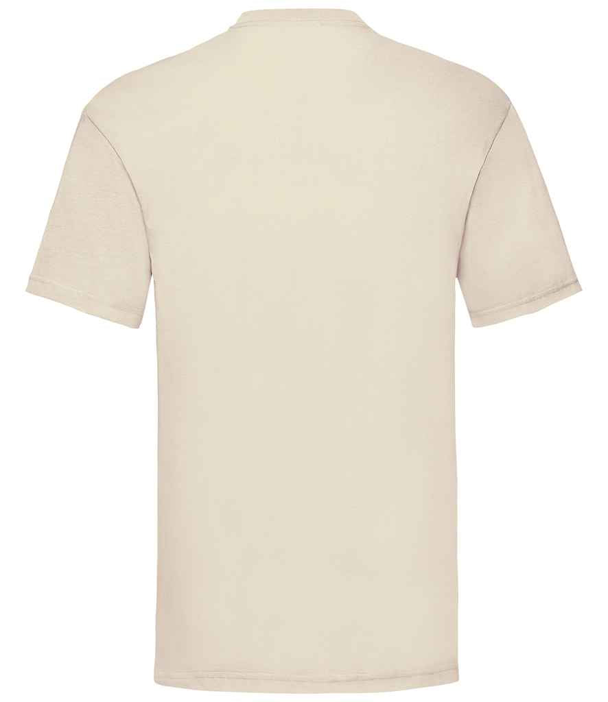 Fruit of the Loom SS6 Natural Back -  Ready to be Printed by Custard Workwear - Cheap Personalised and Customised Workwear in Nottinghamshire, Derbyshire and Leicestershire