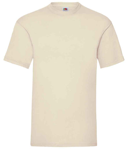 Fruit of the Loom SS6 Natural Front -  Ready to be Printed by Custard Workwear - Cheap Personalised and Customised Workwear in Nottinghamshire, Derbyshire and Leicestershire