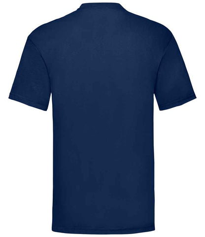Fruit of the Loom SS6 Navy Back -  Ready to be Printed by Custard Workwear - Cheap Personalised and Customised Workwear in Nottinghamshire, Derbyshire and Leicestershire