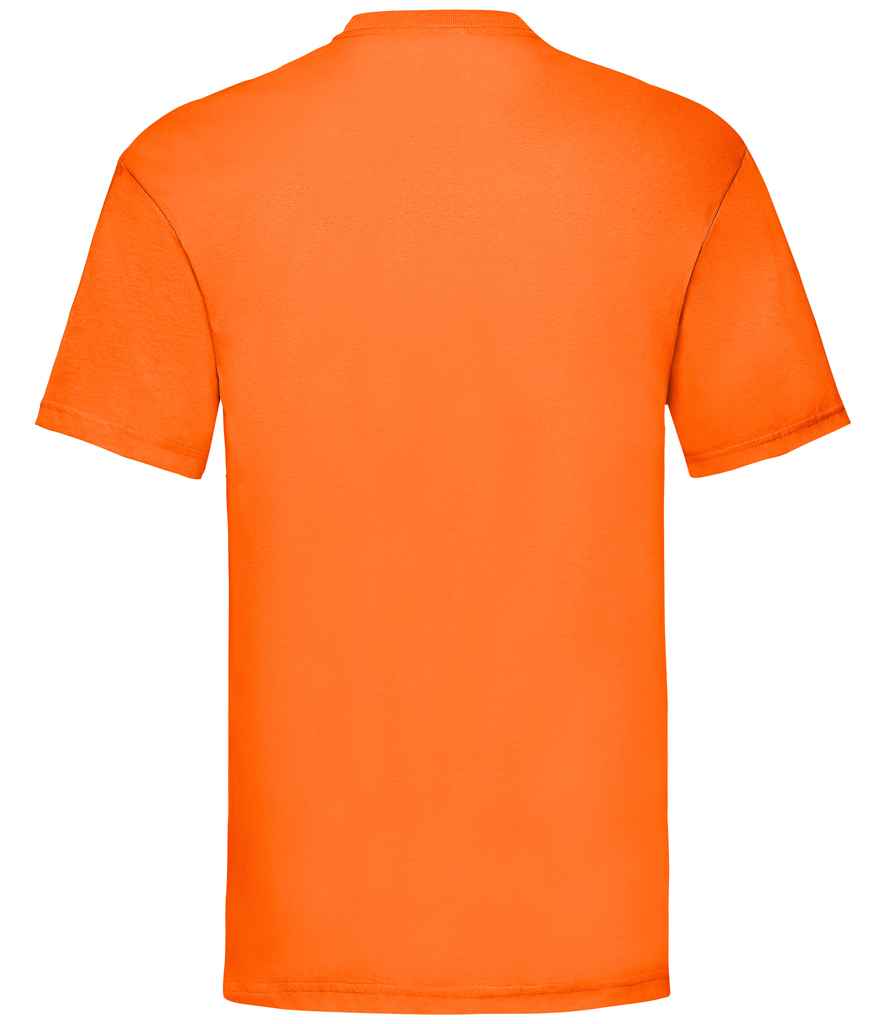 Fruit of the Loom SS6 Orange Back -  Ready to be Printed by Custard Workwear - Cheap Personalised and Customised Workwear in Nottinghamshire, Derbyshire and Leicestershire