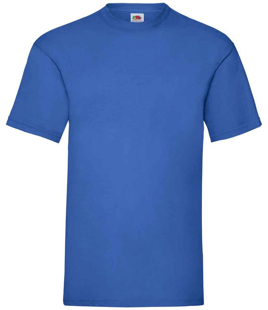 Fruit of the Loom SS6 Royal Blue Front -  Ready to be Printed by Custard Workwear - Cheap Personalised and Customised Workwear in Nottinghamshire, Derbyshire and Leicestershire
