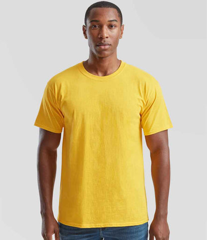 Fruit of the Loom SS6 Sunflower Model -  Ready to be Printed by Custard Workwear - Cheap Personalised and Customised Workwear in Nottinghamshire, Derbyshire and Leicestershire