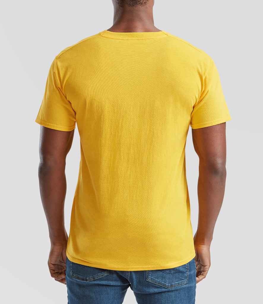 Fruit of the Loom SS6 Sunflower Model -  Ready to be Printed by Custard Workwear - Cheap Personalised and Customised Workwear in Nottinghamshire, Derbyshire and Leicestershire