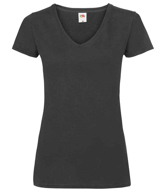 Fruit of the Loom SS702 Black Front -  Ready to be Printed by Custard Workwear - Cheap Personalised and Customised Workwear in Nottinghamshire, Derbyshire and Leicestershire