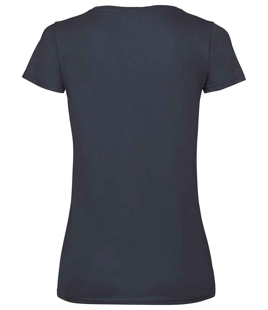 Fruit of the Loom SS702 Deep Navy Back -  Ready to be Printed by Custard Workwear - Cheap Personalised and Customised Workwear in Nottinghamshire, Derbyshire and Leicestershire