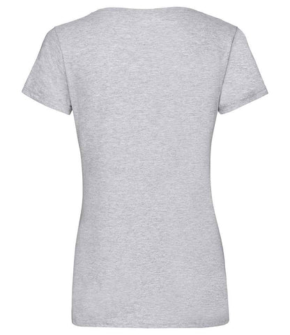 Fruit of the Loom SS702 Heather Grey Back -  Ready to be Printed by Custard Workwear - Cheap Personalised and Customised Workwear in Nottinghamshire, Derbyshire and Leicestershire