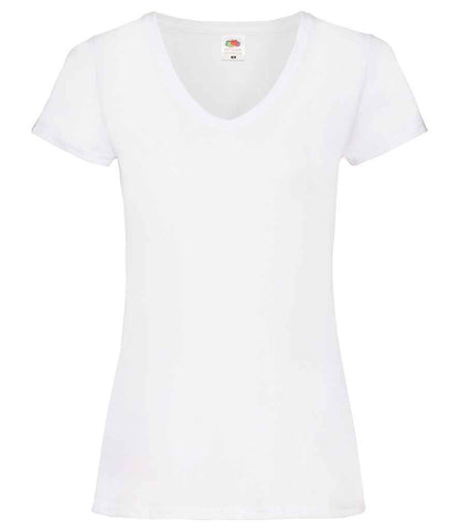 Fruit of the Loom SS702 White Front -  Ready to be Printed by Custard Workwear - Cheap Personalised and Customised Workwear in Nottinghamshire, Derbyshire and Leicestershire