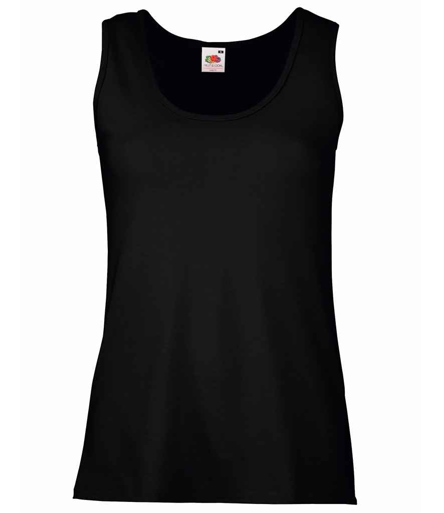 Fruit of the Loom SS704 Black Front -  Ready to be Printed by Custard Workwear - Cheap Personalised and Customised Workwear in Nottinghamshire, Derbyshire and Leicestershire