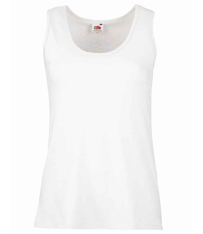 Fruit of the Loom SS704 White Front -  Ready to be Printed by Custard Workwear - Cheap Personalised and Customised Workwear in Nottinghamshire, Derbyshire and Leicestershire