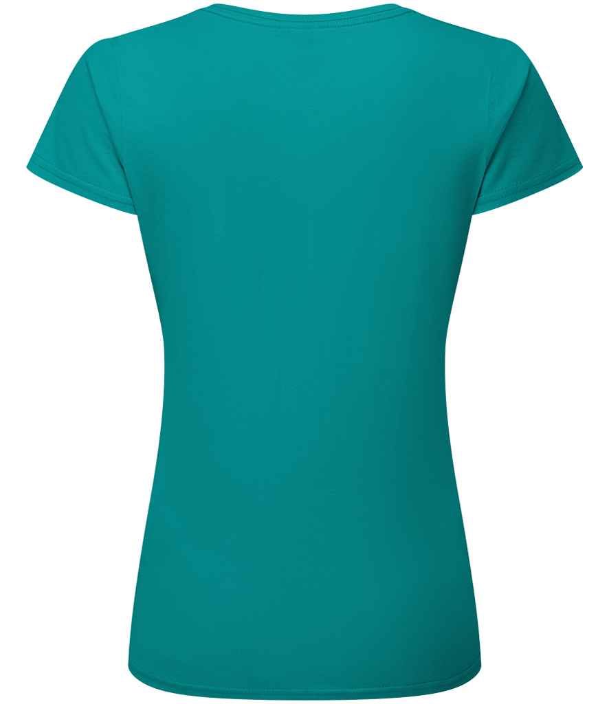 Fruit of the Loom SS720 Ocean Teal Back -  Ready to be Embroidered and Printed by Custard Workwear - Cheap Personalised and Customised Workwear in Nottinghamshire, Derbyshire and Leicestershire